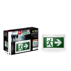 XTRICITY Led Emergency Exit Light With 3 Pictograms
