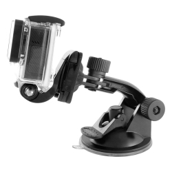 ULTIMAXX CANADA Suction Cup Camera Mount 1/4-20 Thread Rotating Car Windshield for All Gopro Cameras