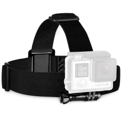 ULTIMAXX CANADA Adjustable Head Strap Camera Mount for Gopro Waterproof Cases With Secure Head Strap for All Gopro Cameras