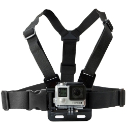 ULTIMAXX CANADA Adjustable Chest Mount Harness for All Gopro Cameras, One Size Fits Most, Perfect for Extreme Sports