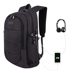 Travel Laptop Backpack Backpacks For Men Laptop Backpack School Rucksack Business Casual Hiking Travel Daypack Black Slim Durable Laptops Backpack Water Resistant Color : Black , Size : 431030cm