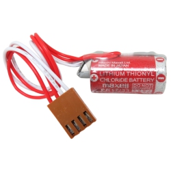 MAXELL Er17/33 Wkp Battery 3.6V Lithium Plc (4 Hole Connector) In Brown