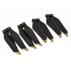 ULTIMAXX 2-Pair Dji Mavic Pro/ Mavic Low Noise Quick-Release Folding Propellers, Extends Flight Time By Up to 30 Minu In Platinum