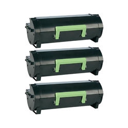 BILLIG INK New Superior Quality Lexmark 62D1X00 Compatible Toner Cartridge (3 Pack) In Black