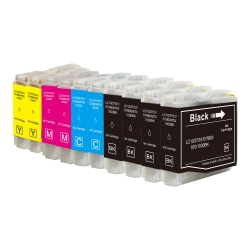 BILLIG INK New Superior Quality Brother Lc51 (4Xbk, 2Xc, 2Xm, 2Xy) Compatible Ink Cartridge Set (10 Pack)