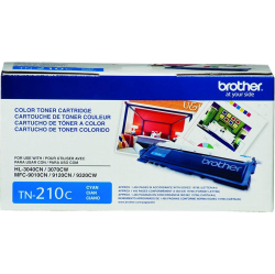 BROTHER Tn210C Cyan, Original Toner Cartridge, for Hl-3040Cn, Mfc-9120Cn, Mfc-9325Cw