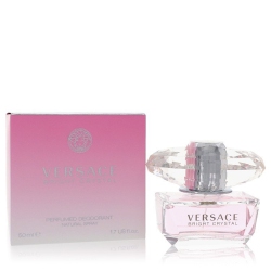 VERSACE Bright Crystal By Deodorant Spray (Women) 1.7 OZ