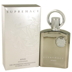 AFNAN Supremacy By Eau De Parfum Spray (Men) 3.4 OZ In Silver