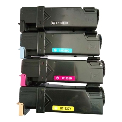 BILLIG INK New Superior Quality Dell 1320 (Bk, C, M, Y) Compatible Toner Cartridge Set