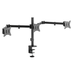 ANTHRODESK Triple Monitor Stand Mount for 3 (Three) Led/lcd/pdp Computer Monitors Up to 27