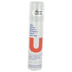 PARFUMS DE COEUR Designer Imposters U You By Deodorant Body Spray (Unisex) 2.5 OZ