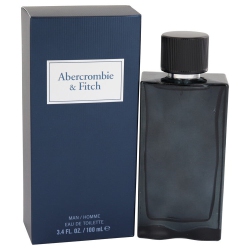 ABERCROMBIE & FITCH First Instinct By Eau De Toilette Spray 3.4 OZ In Blue