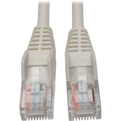 TRIPP LITE Cat5E 350Mhz Snagless Molded Utp Patch Cable (Rj45 M/m), White, 6 Ft
