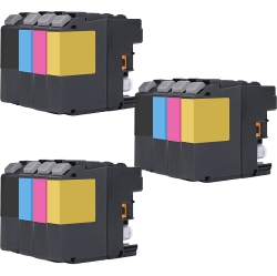 INKFIRST 3 Set Of 4 ® Compatible Ink Cartridges Lc103 Replacement for Brother Lc103 Mfc-J4510Dw Mfc-J4610Dw Mfc-J4710Dw