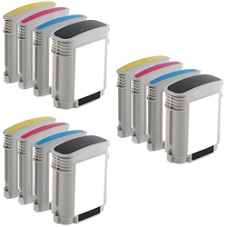 INKFIRST 3 Set Of 4 Compatible Ink Cartridges Replacement for HP 88 88Xl C9396An C9391An C9392An C9393An Officejet Pro L7000