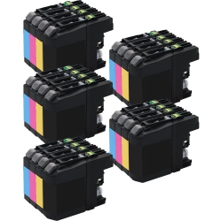 INKFIRST 5 Set Of 4 ® Compatible Ink Cartridges Lc103 Replacement for Brother Lc103 Mfc-J4710Dw Mfc-J4310Dw Mfc-J4410Dw