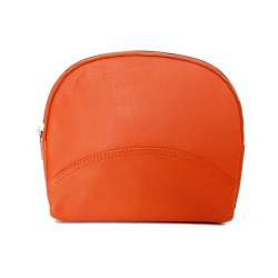 ASHLIN Leanah Leather Ladies' Bag - In Orange