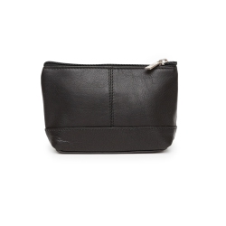 ASHLIN Top Zippered Cosmetic Bag - Small - In Black