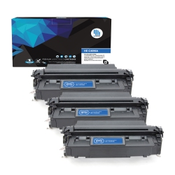 GOTONERS 3Pk HP New Compatible C4096A (96A) Standard Yield Toner Cartridge for HP Laserjet 2100/2200 In Black