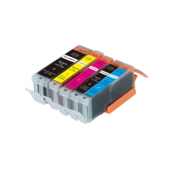 BILLIG INK New Superior Quality Canon Cli251 (Bk, C, M, Y, Pgi-250) Compatible Ink Cartridge Set