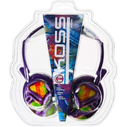 KOSS Ruk 50Fp Full-Sized Stereophone With Leatherette Cushions for Enhanced Sound In Pink