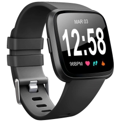 HLD Fitbit Versa Band, Vancle Classic Accessory Bands Replacement Wristband Strap for Fitbit Versa, Versa Lite, Versa 2, Versa Se Smart Watch (Small)