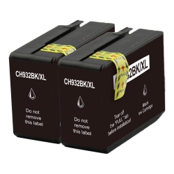 BILLIG INK New Superior Quality HP 932Xl Compatible Ink Cartridge (2 Pack) In Black