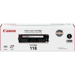 CANON 118 Original Toner, for Imageclass Mf8350, Mf8380CDw, Mf8580CDw (2662B001) In Black