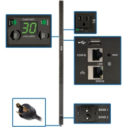TRIPP LITE 2.9Kw Single-Phase Switched Pdu, Lx Platform, Outlet Monitoring, 120V Outlets (2