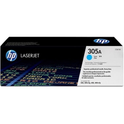 HP New Original Ce411A (305A) High Yield Toner In Cyan