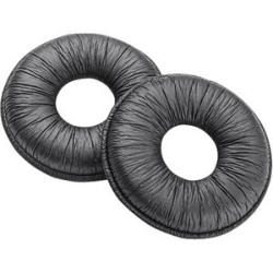 POLY Leatherette Doughnut Ear Cushion Supraplus 2-Pack for Use With H251, H261, In Black