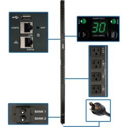 TRIPP LITE 2.9Kw Single-Phase Switched Pdu With Lx Platform Interface, 120V Outlets (24 5-1