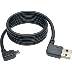 TRIPP LITE Dedicated Reversible USB Charging Cable (Left / Right Angle Reversible A to Righ