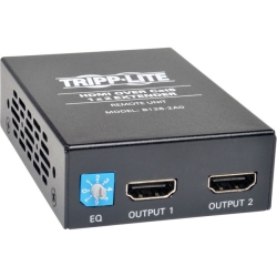 TRIPP LITE 2-Port HDMI Over Cat5/cat6 Active Extender/splitter, Remote Receiver for Video A