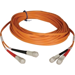 TRIPP LITE Duplex Multimode 50/125 Fiber Patch Cable (Sc/sc), 10M (33-Ft.)