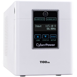 CYBERPOWER M1100Xl Medical UPS Systems - 1100Va/880W, 120 Vac, Nema 5-15P-Hg, Mini-Tower, 6 Outlets, Lcd, Powerpanel