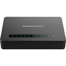 GRANDSTREAM Ht818 Voip Sip Ata / Nat Router, 8 X Fxs, 1 X Gigabit Ethernet Lan, 1 X Gigabit