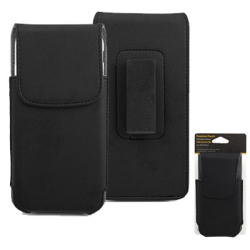 RS Pu Leather Pouch/holster for Key2/keyone & Most Plus Sized Phones [Fits Most 5.4"-5.8" Sized Screens] W/ Swivel Clip - X-Large