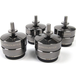 ISOACOUSTICS Gaia Ii Dark (4-Pack) - 120 Lbs In Grey