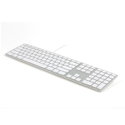 MATIAS Wired Aluminum Keyboard - - (Fk318S) In Silver