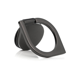 GLOBALTONE Metal Phone Finger Ring Holder In Grey