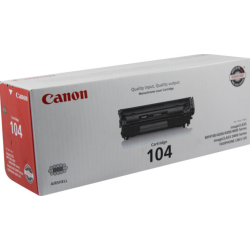 CANON 104 0263B001 Original Toner Cartridge For. L90, L120, D420, D480, Mf4100 to Mf4690 In Black