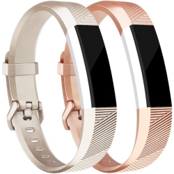 NAVOR Large Fitbit Alta Hr And Alta Bands, Vancle Classic Accessory Band Replacement Wristband for Fitbit Alta Hr 2017 / Fitbit Alta 2016