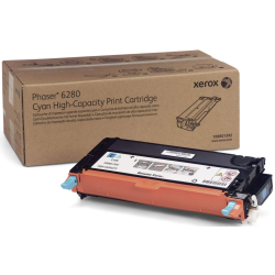 XEROX 106R01392 Phaser 6280. Original High-Yiel Laser Toner Cartridge In Cyan