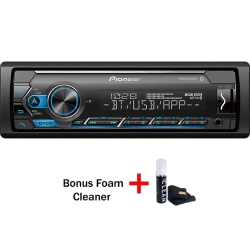 PIONEER Mvh-S322Bt Digital Media Receiver (Does Not Play Discs) Bonus Gadget Cleaner Included