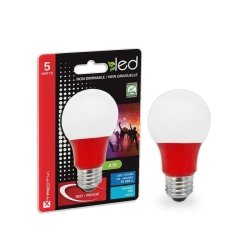 XTRICITY Bulb Led Type A/5W/120V/e26/ Color 1CD In Red