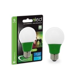 XTRICITY Bulb Led Type A/5W/120V/e26/ Color 1CD In Green