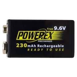 POWEREX 9.6 Volt Nimh Rechargeable Battery (230 Mah)
