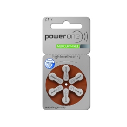 POWERONE 240-Pack Size P312 Hearing Aid Batteries