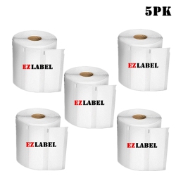 EZLABEL 5 Roll Of Dymo 1785353 High Capacity Self-Adhesive Address Labels 3 1/2" X 1 1/8